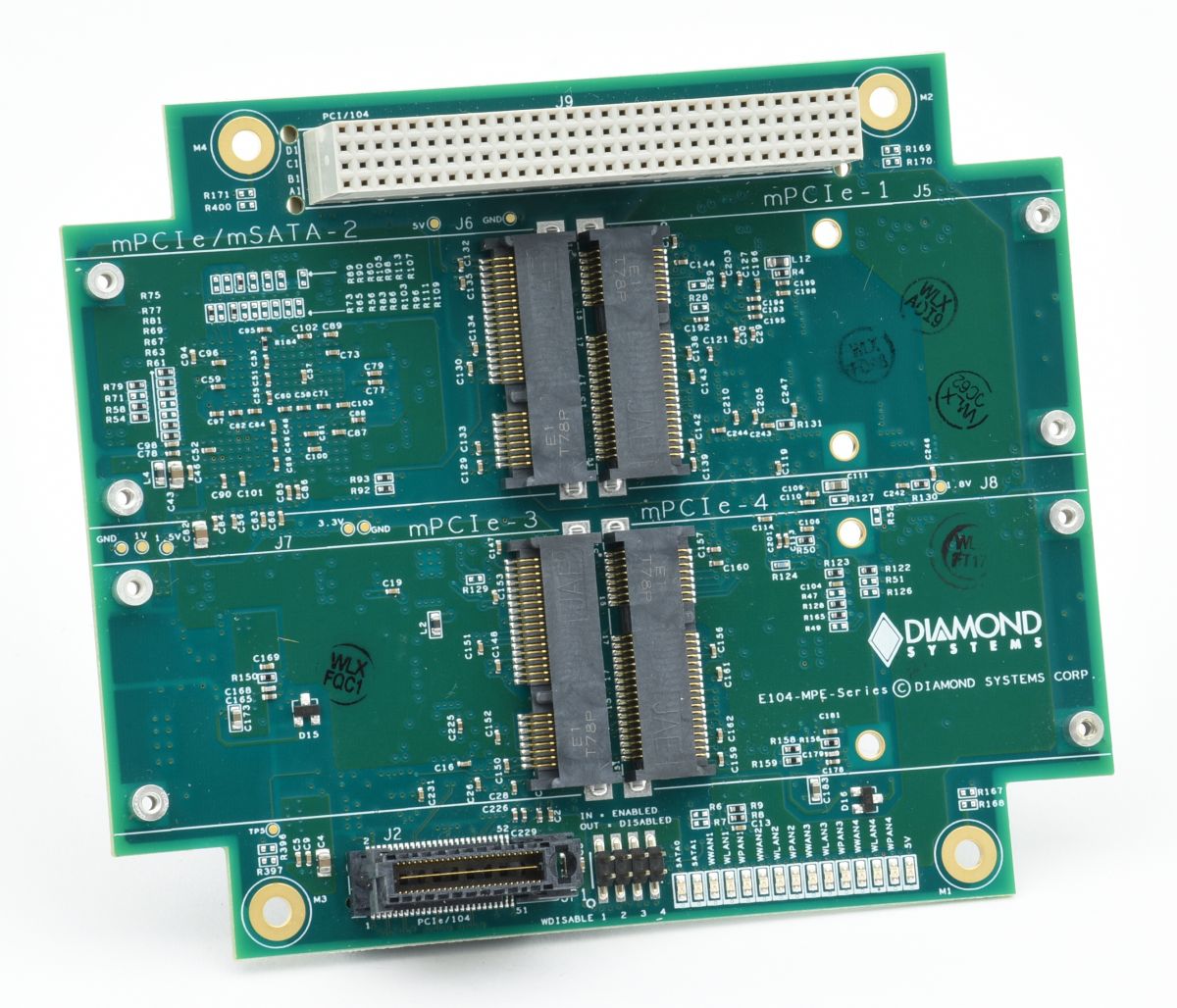 PCIe/104 MiniCard Carrier: Communications Modules, , PCI/104-Express